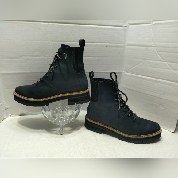 TOMS Frankie lace-up boots #8 - Picture 14 of 14